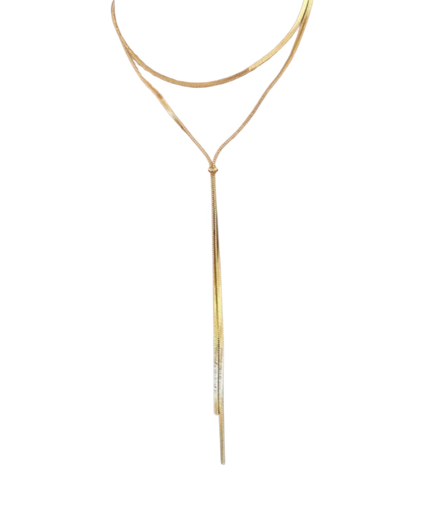 Collar Lariat Minimalista