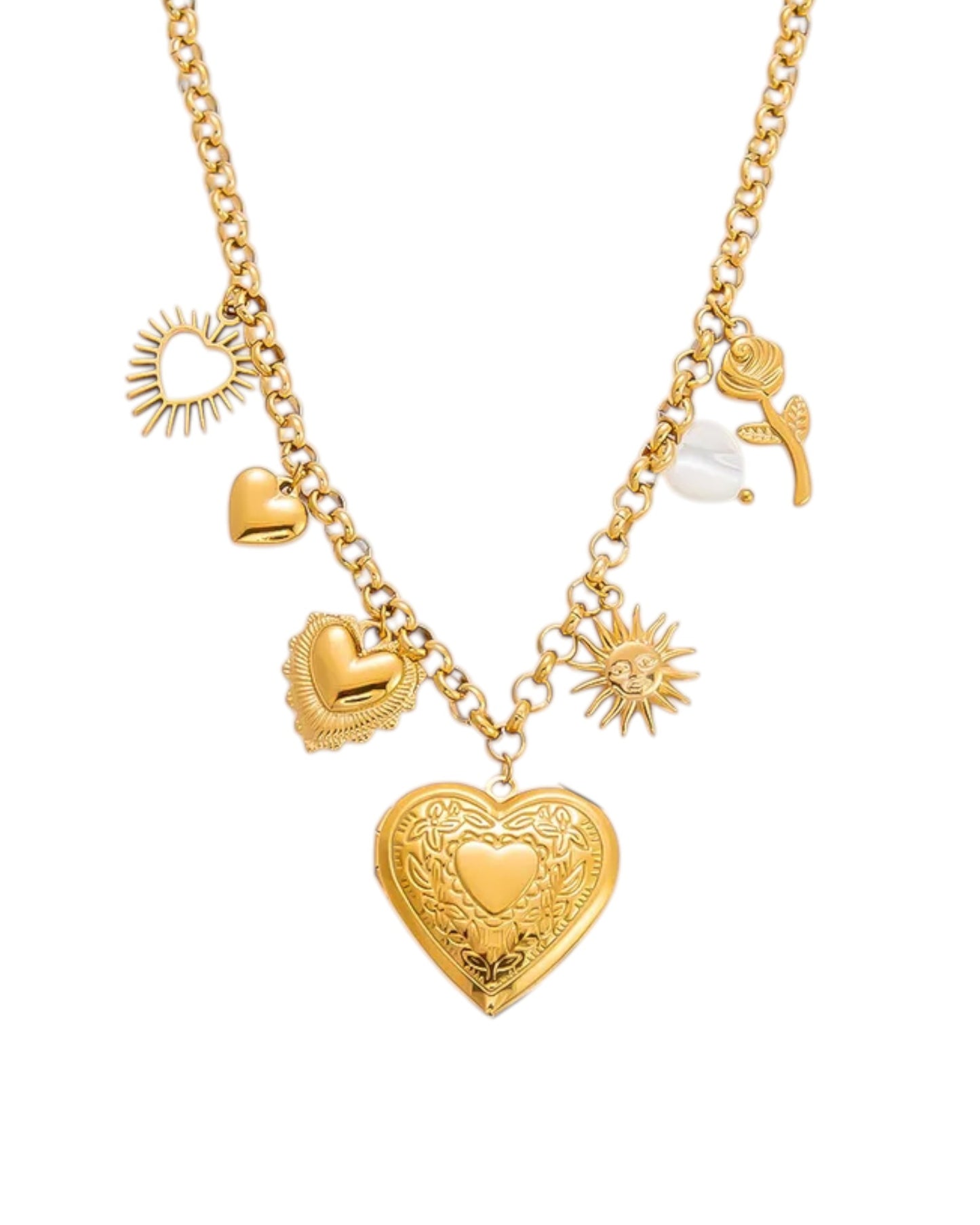 Collar Golden Heart Dreams