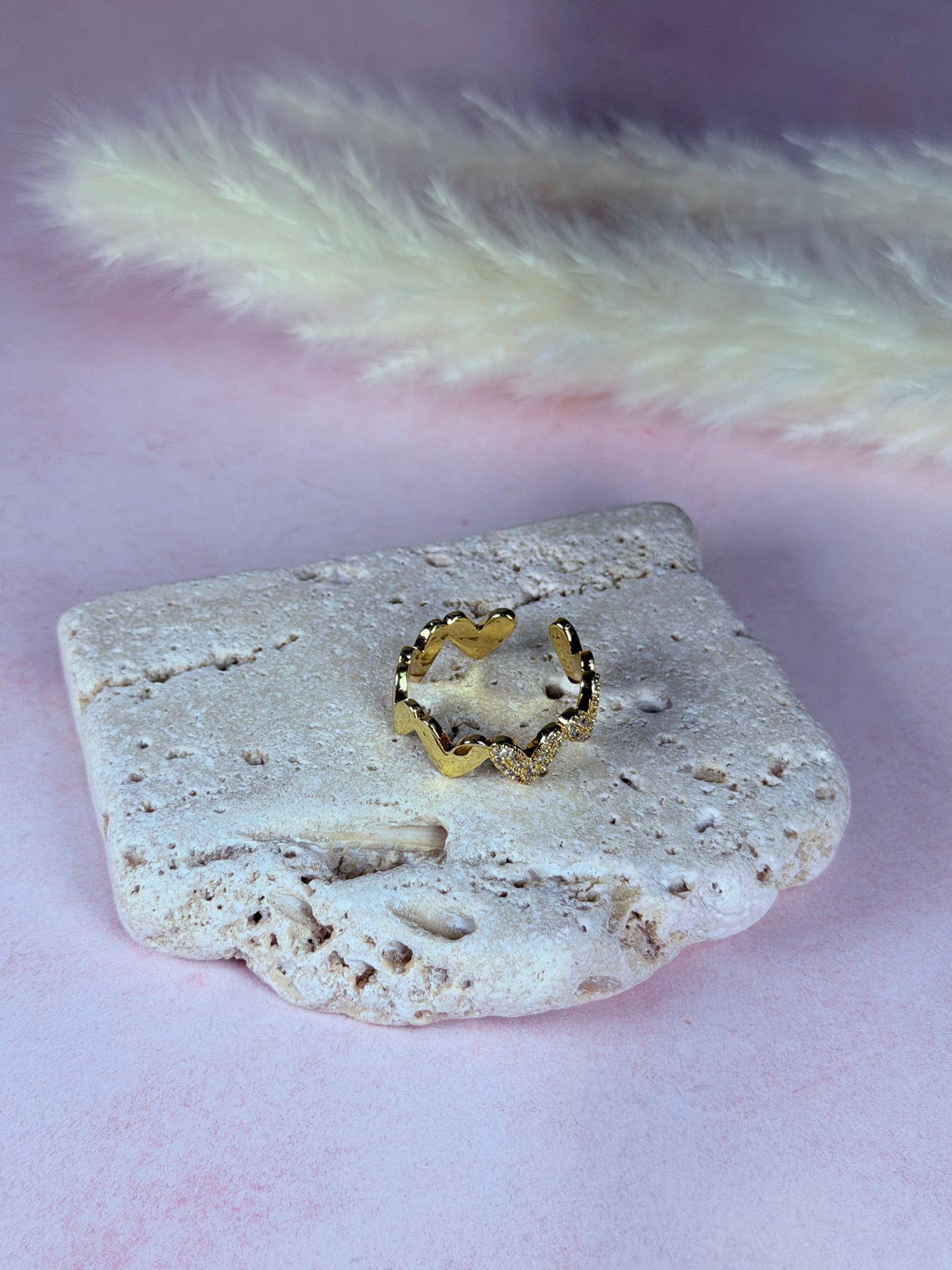 Anillo Sweet Spark Hearts