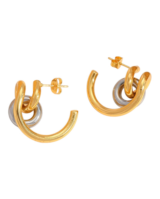 Aretes Duo Link