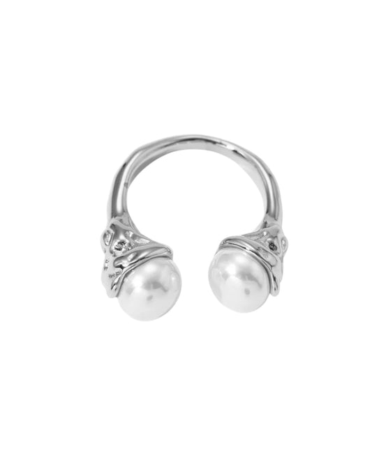 Anillo Perla Dúo