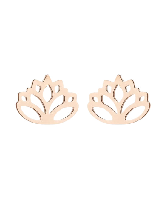 Aretes Flor de loto