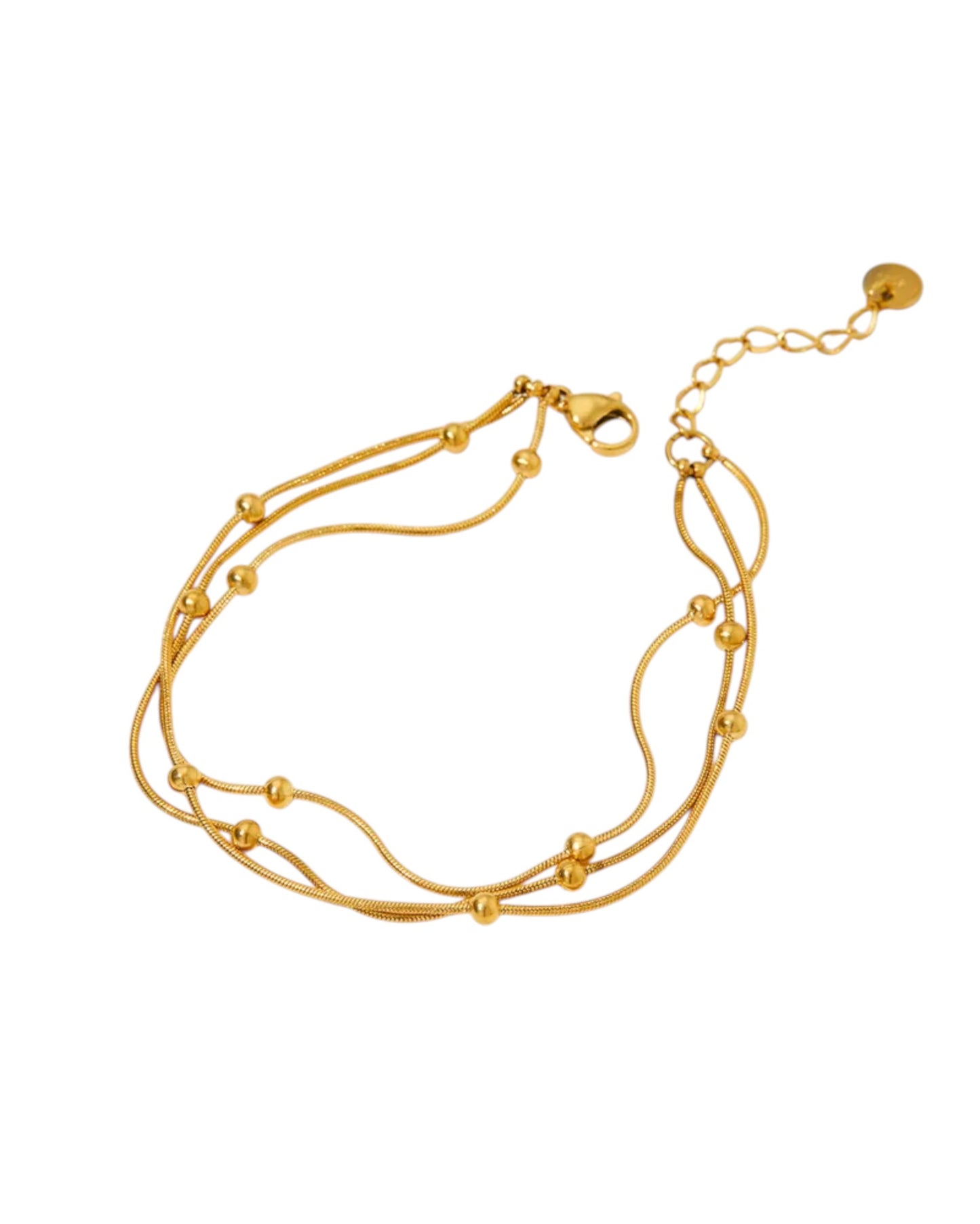 Pulsera Multi Chain Beads