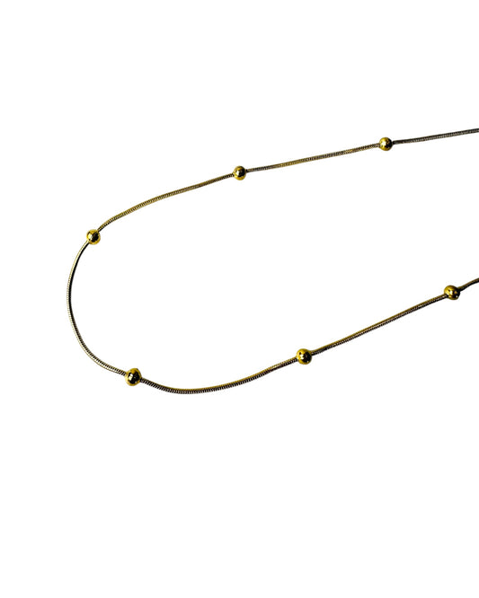 Cadena Lisa y Esferas