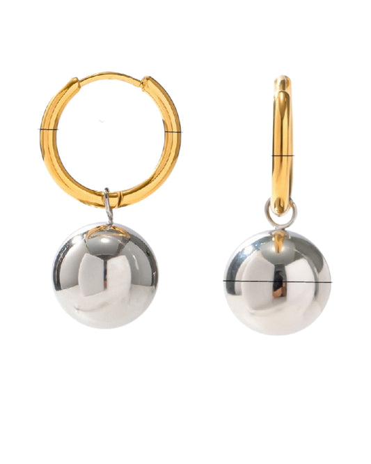 Aretes Sphere Hoop