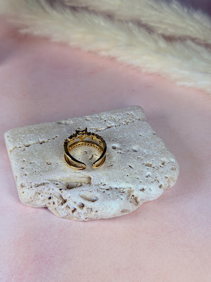 Anillo Royal Spark Crown