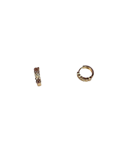 Aretes Golden Braid Shine
