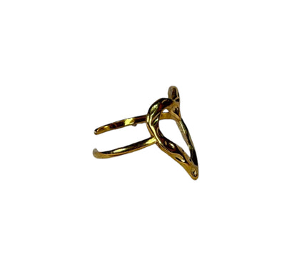 Anillo Golden Melt Heart
