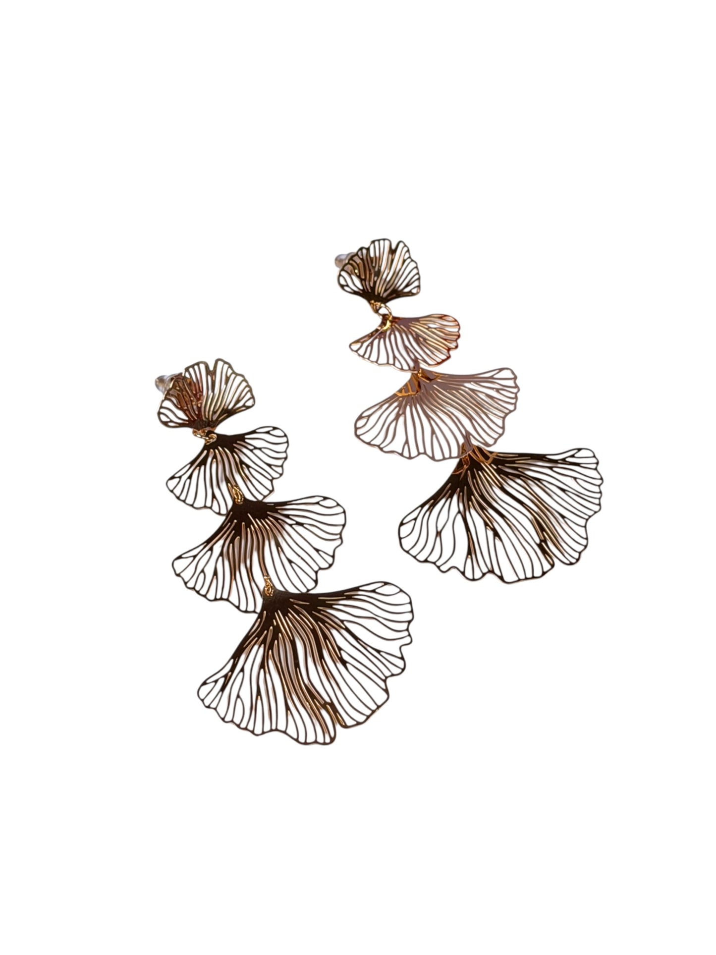 Aretes Ginkgo Royale