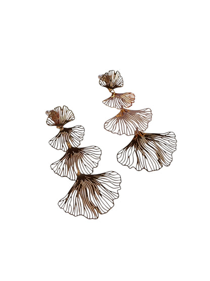 Aretes Ginkgo Royale