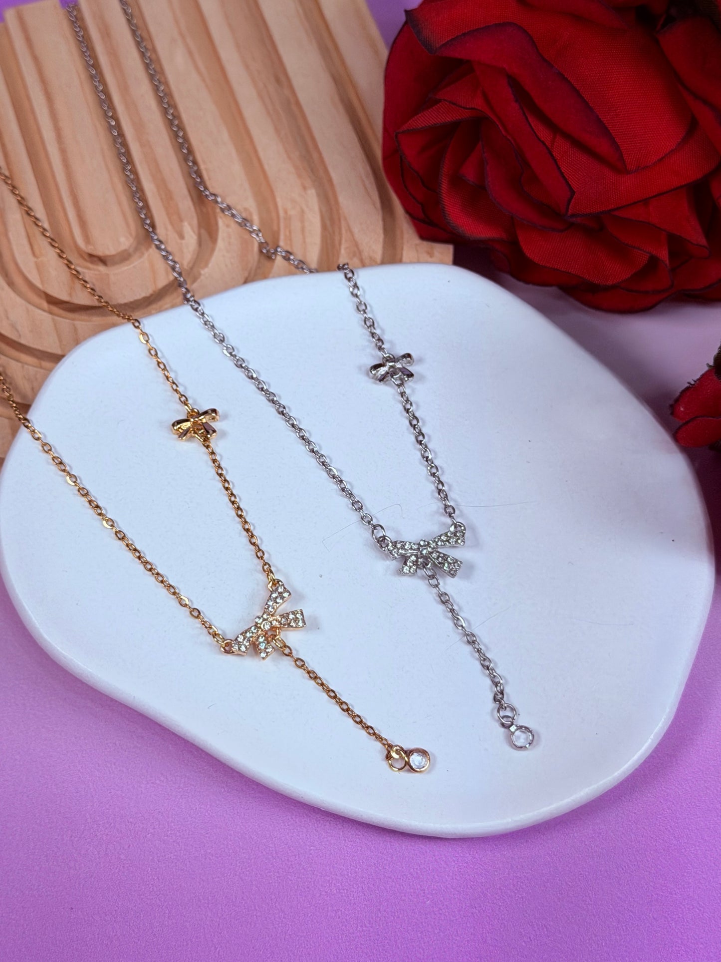 Collar Lazo Brillante