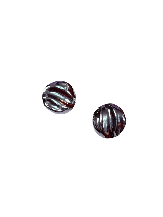Aretes Silver Bold Wave