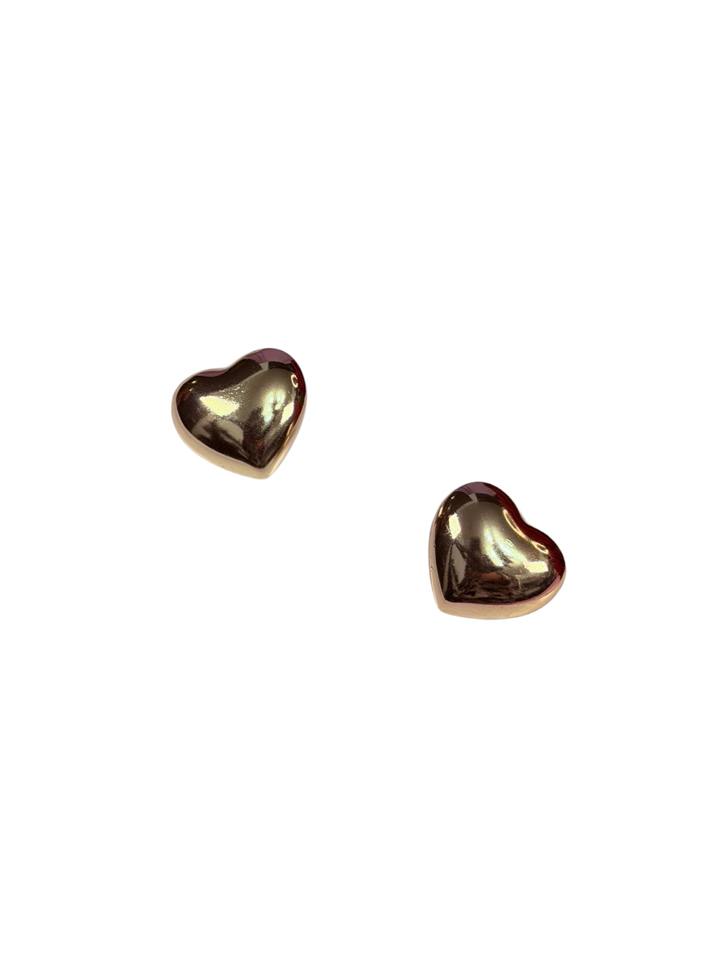 Aretes Golden Bold Heart