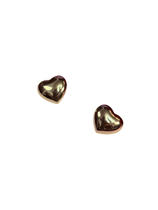 Aretes Golden Bold Heart