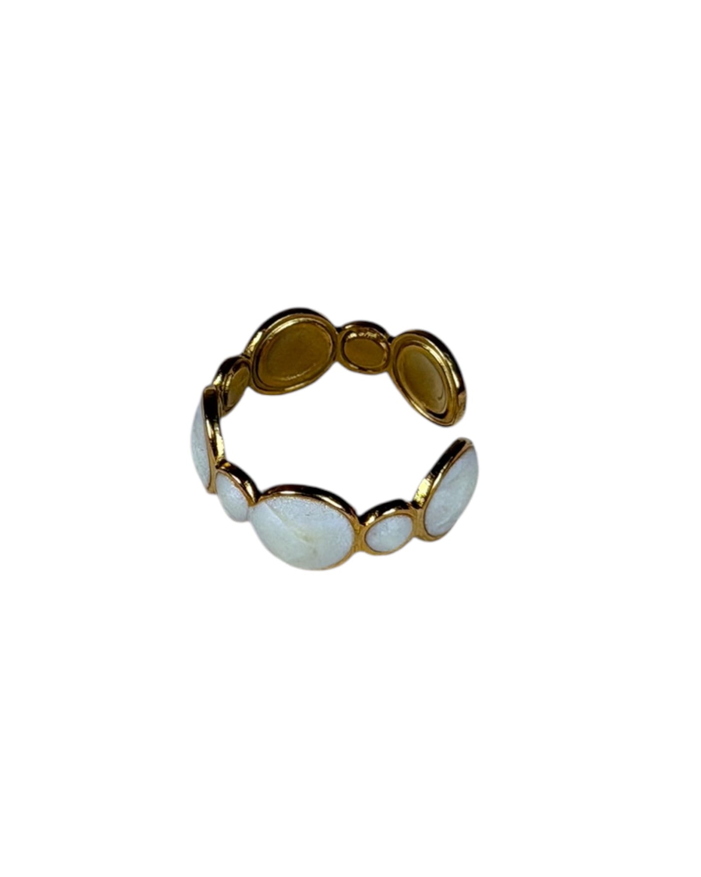 Anillo Pearl Circles
