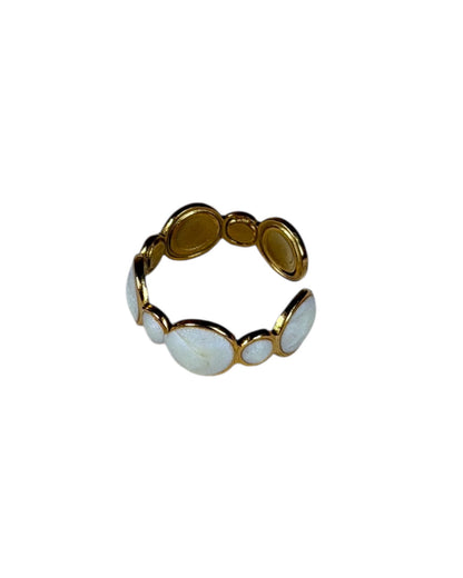 Anillo Pearl Circles