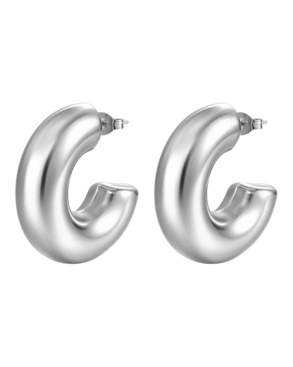 Aretes Chunky Hoop