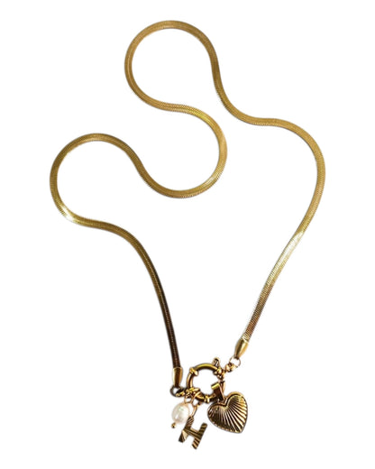 Amate💖 Inicial + Perla + Corazón