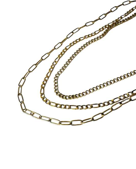 Triple Cadenas diferentes estilos