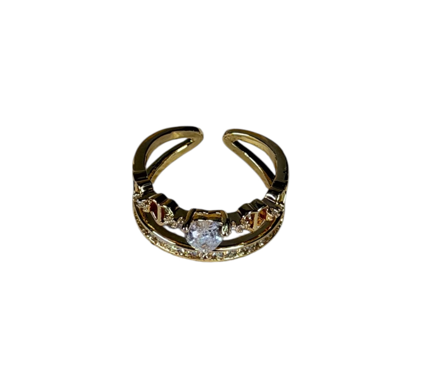Anillo Royal Spark Crown