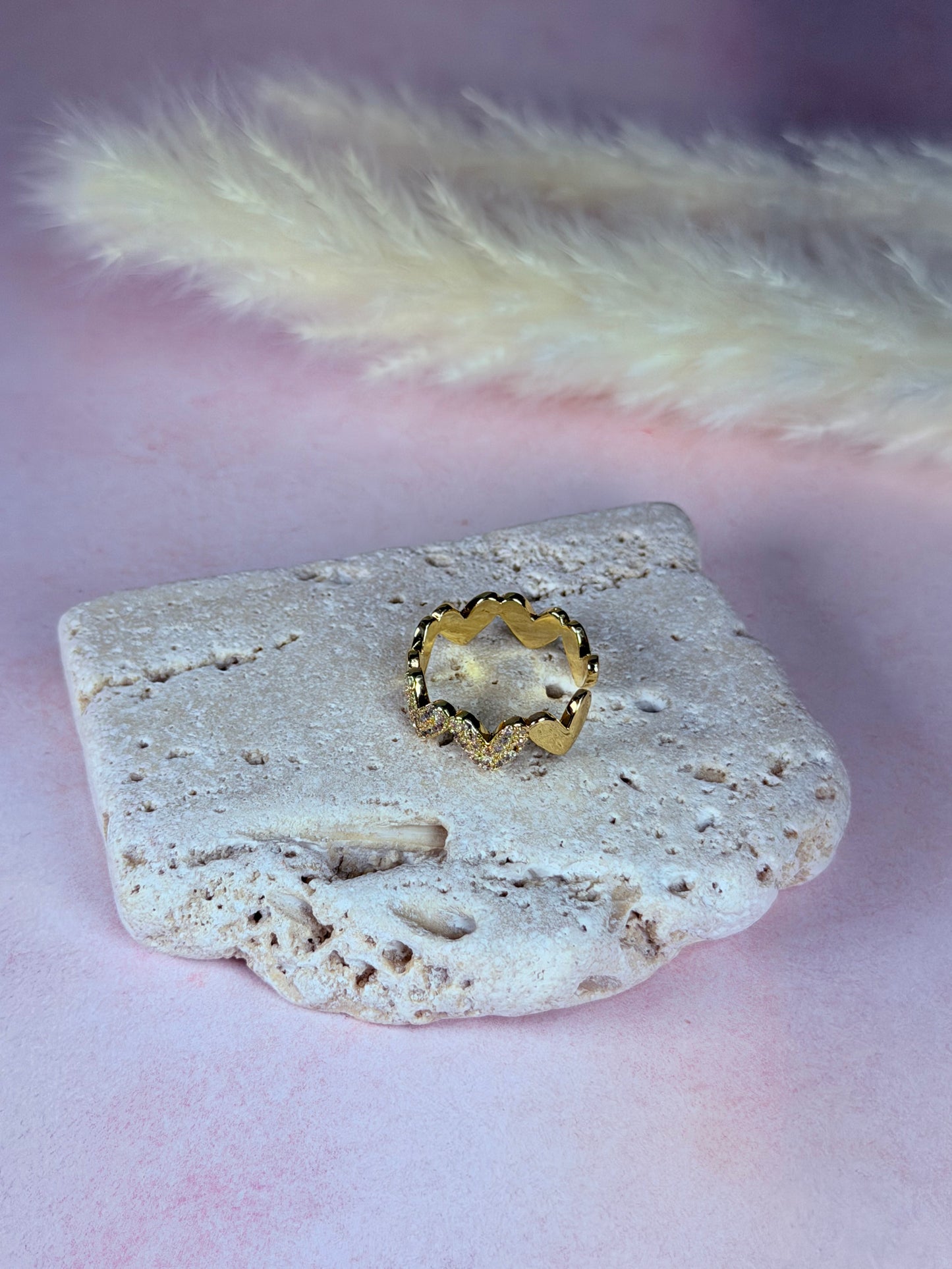 Anillo Sweet Spark Hearts
