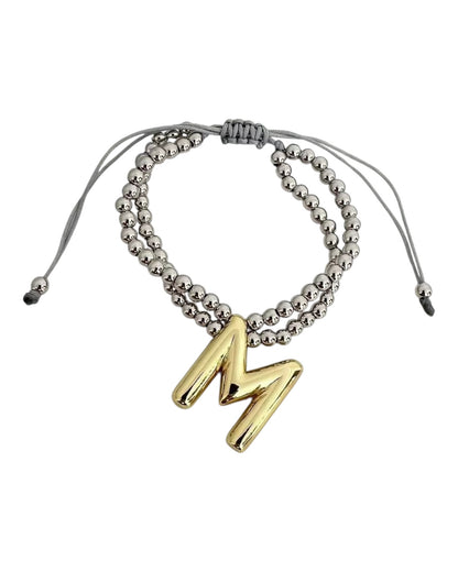 Pulsera Inicial Dual