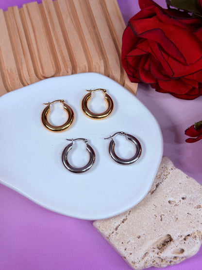 Aretes Argolla Bold Clásica