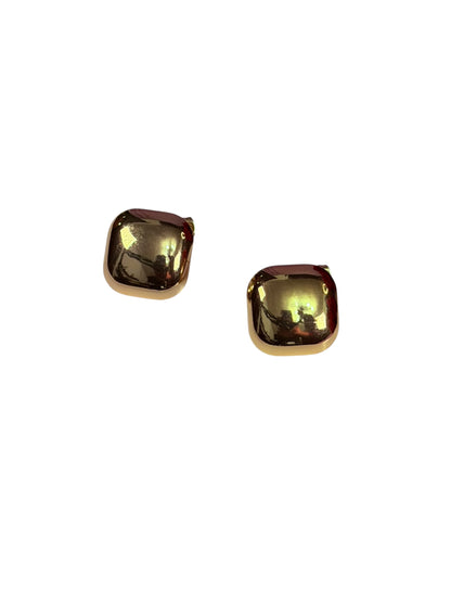 Aretes Golden Bold Square