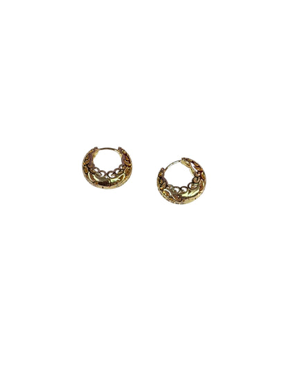 Aretes Argolla Vintage Ornamental