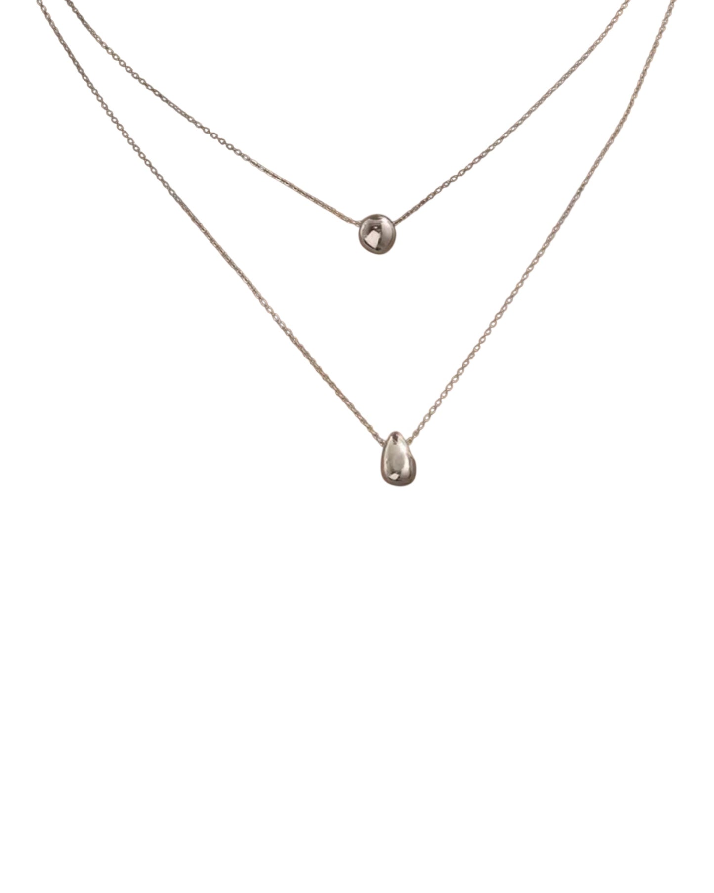 Cadena Doble con Gota