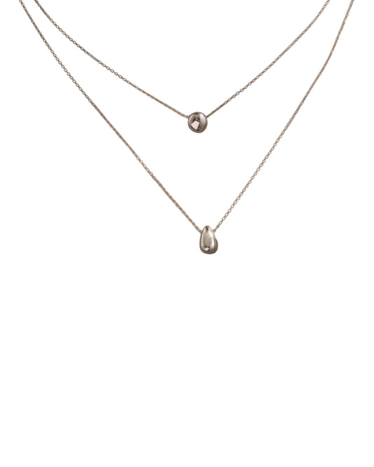 Cadena Doble con Gota