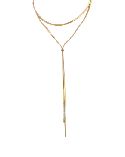 Collar Lariat Minimalista