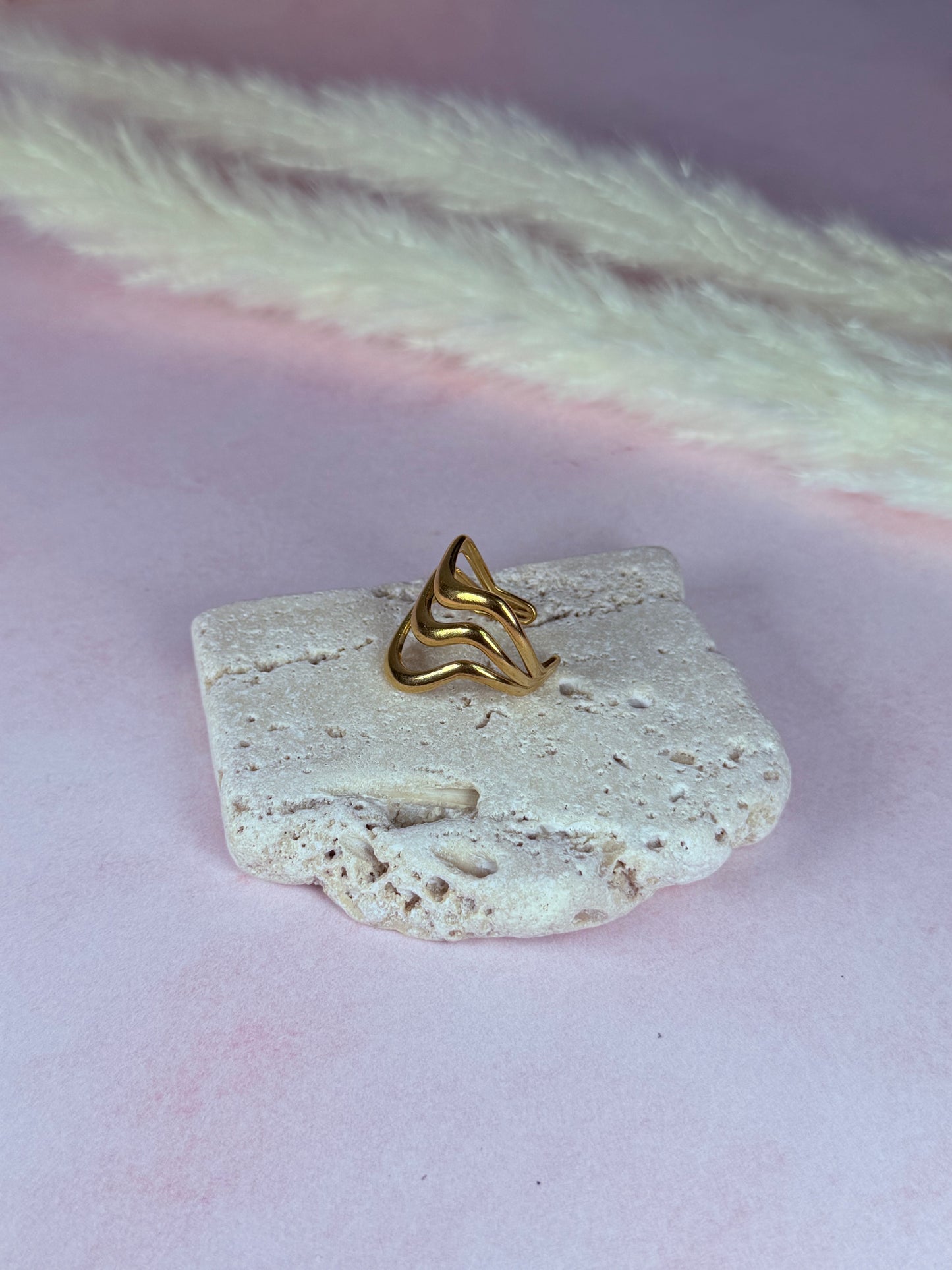 Anillo Triple Wave Glow