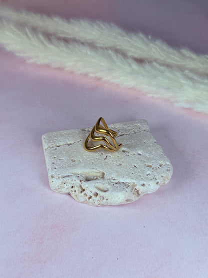 Anillo Triple Wave Glow