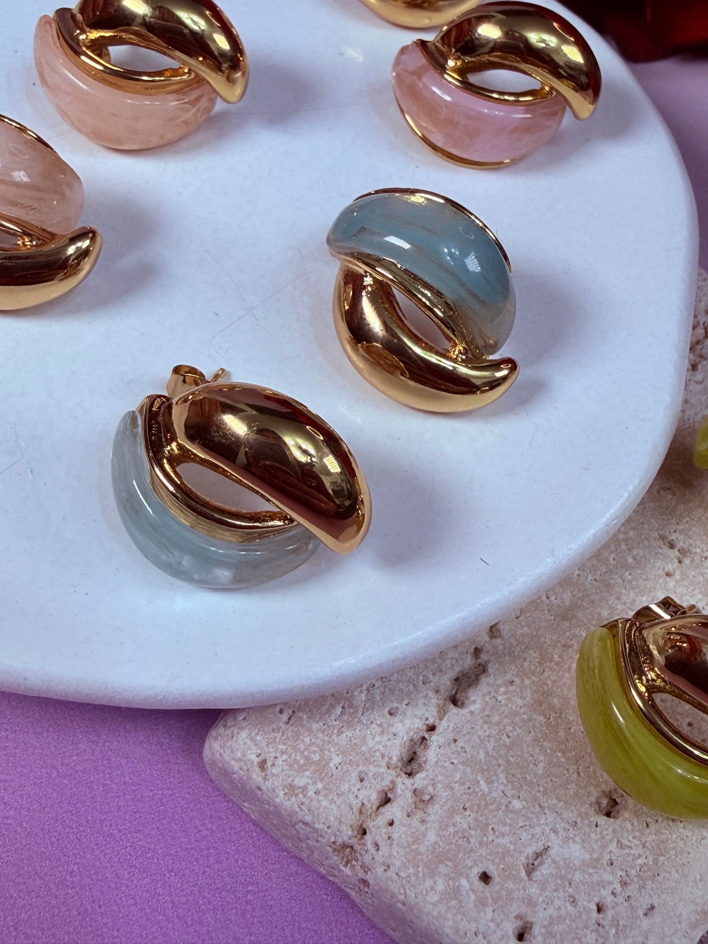 Aretes Aura Glow