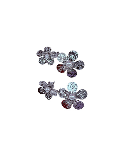 Aretes Golden Bloom Pearl