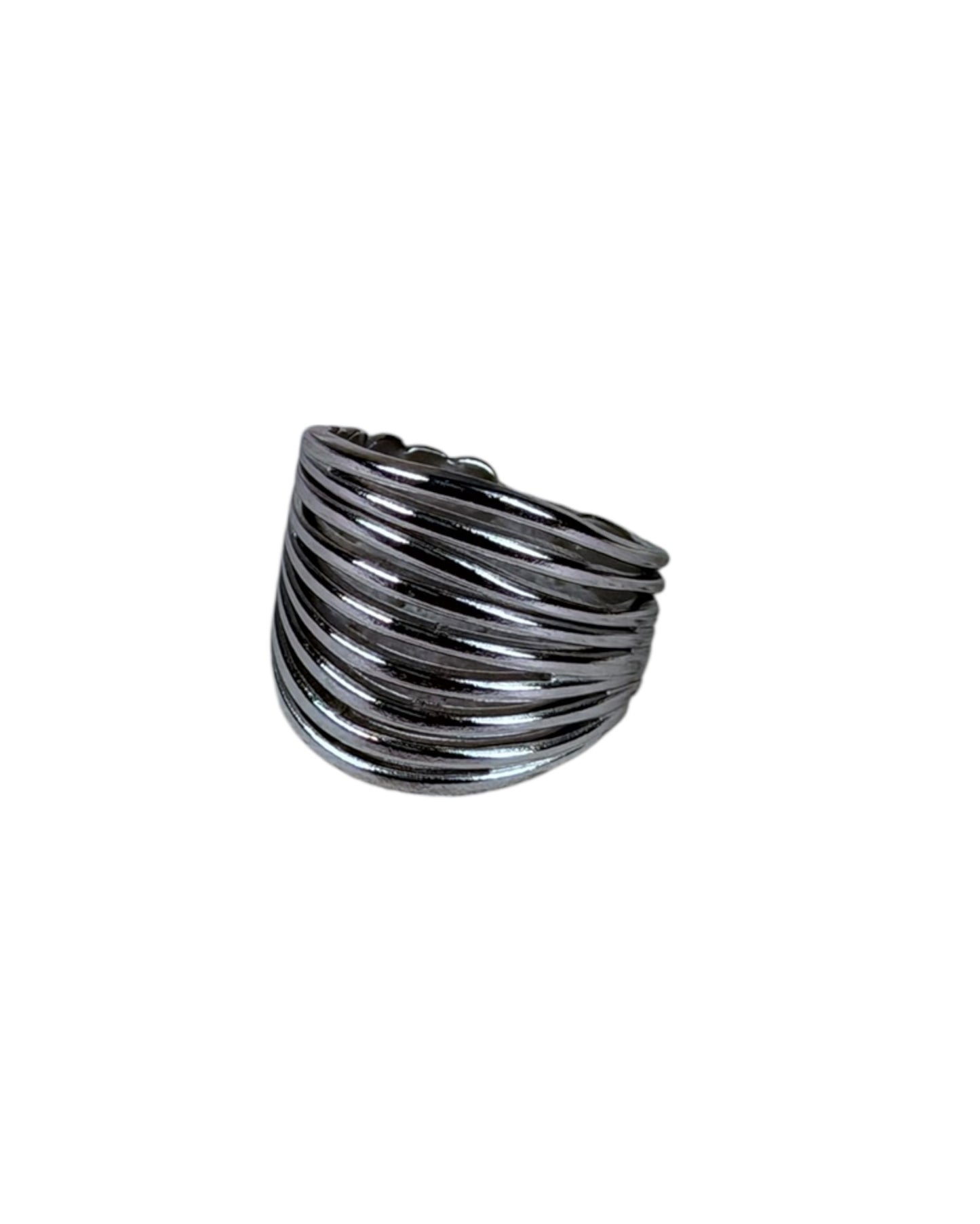 Anillo Silver Wave Chic