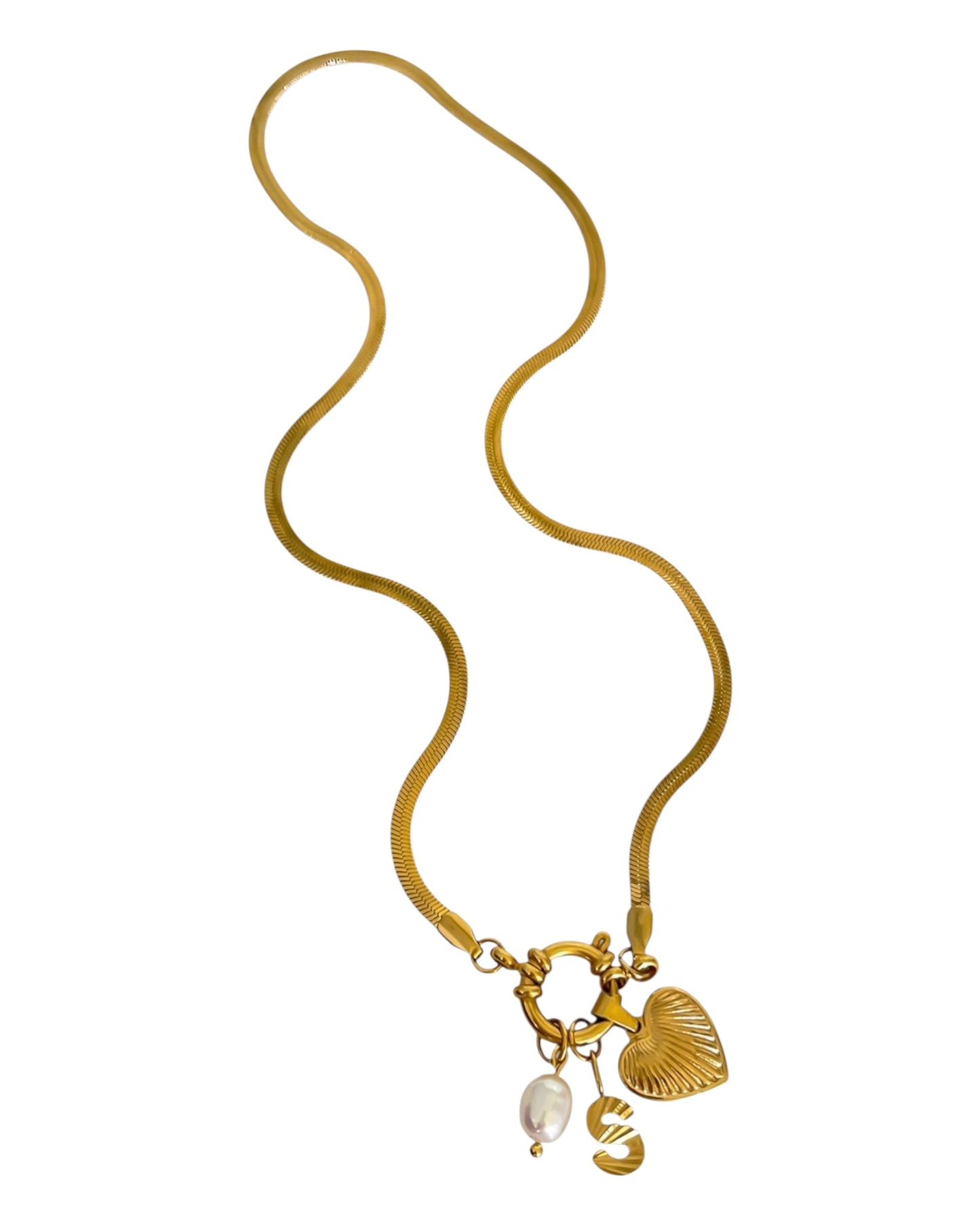 Amate💖 Inicial + Perla + Corazón