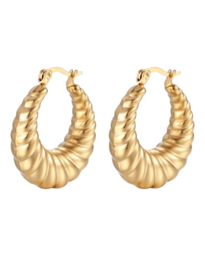 Aretes Spiral Hoop