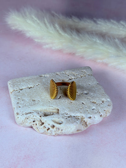 Anillo Golden Seashell