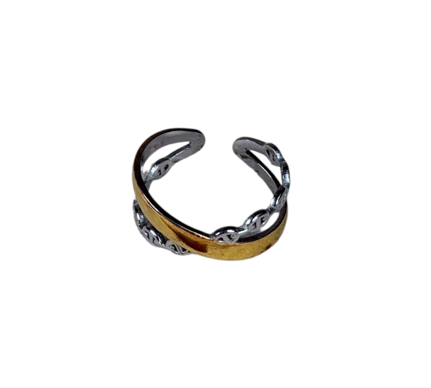Anillo Golden Chain Balance