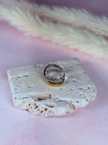 Anillo Golden Chain Balance