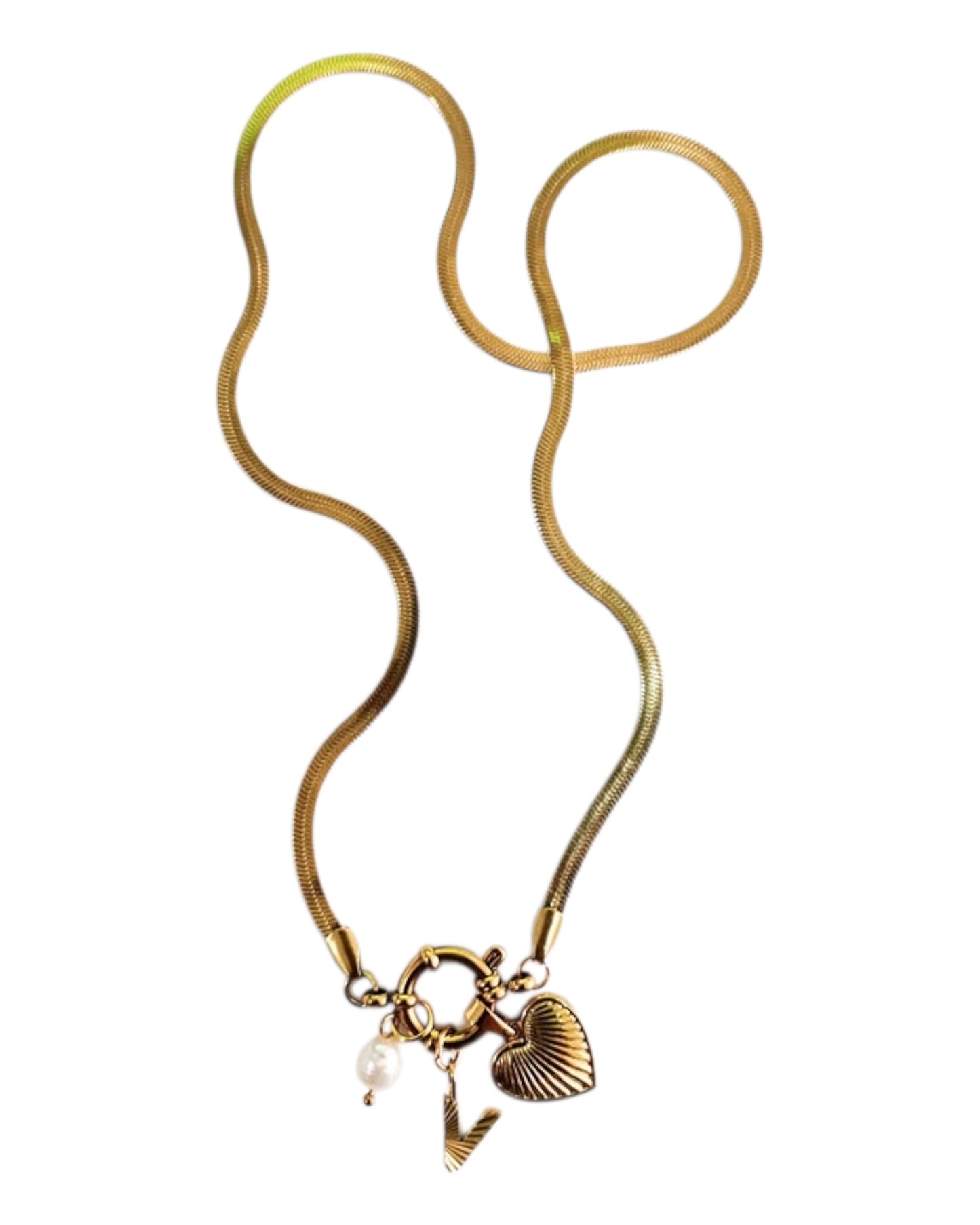 Amate💖 Inicial + Perla + Corazón