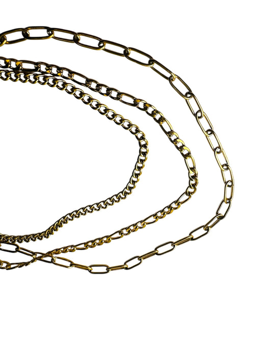 Triple Cadenas diferentes estilos