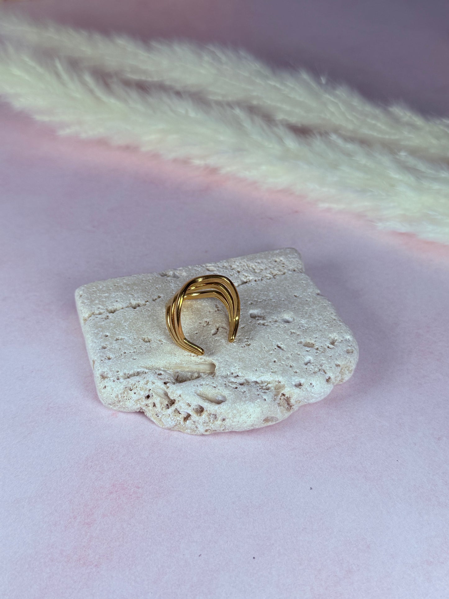 Anillo Triple Wave Glow