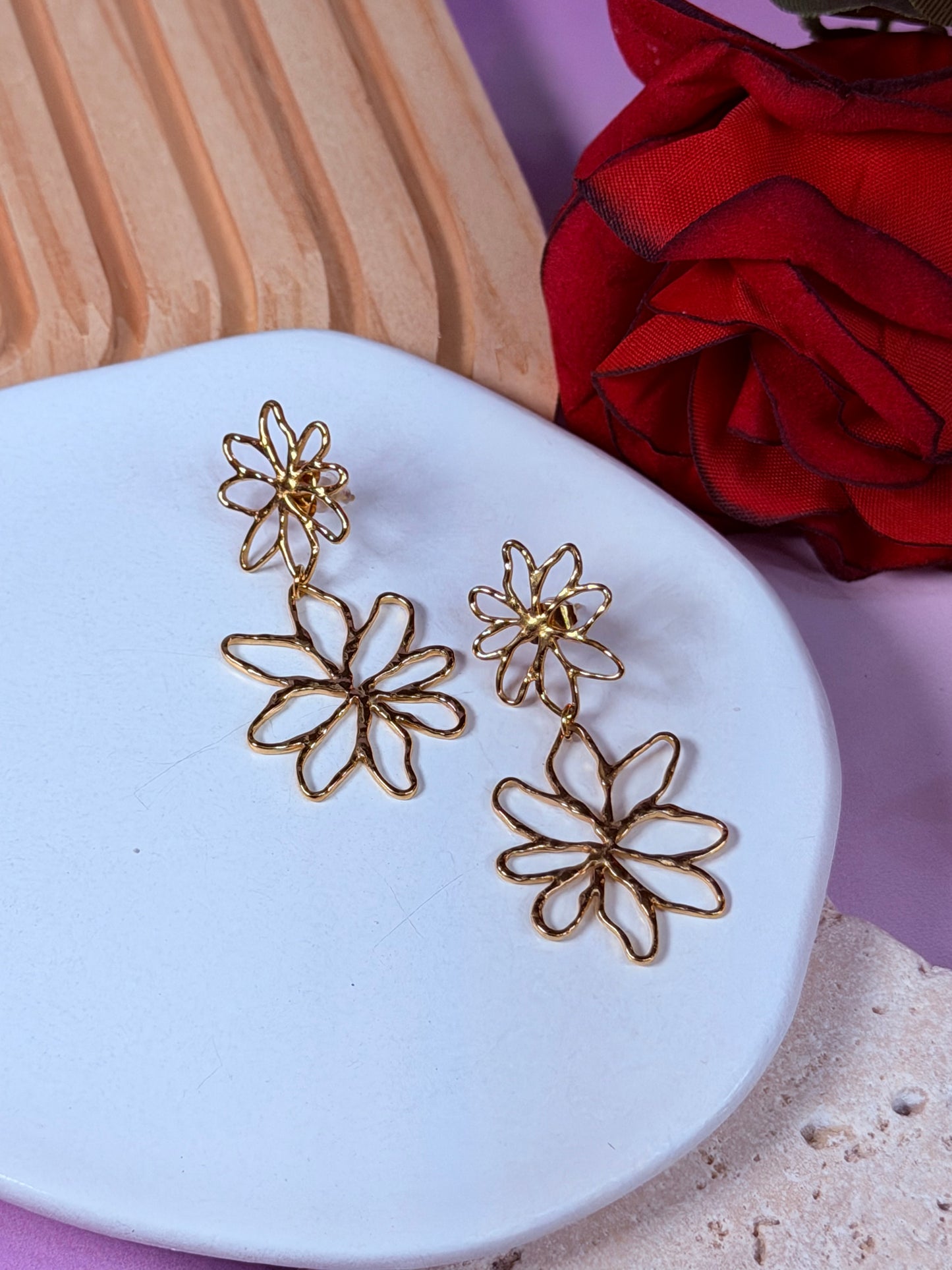 Aretes Daisy Glow