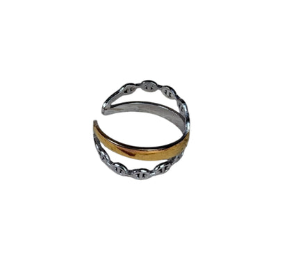 Anillo Golden Chain Balance