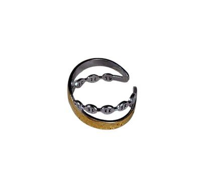 Anillo Golden Chain Balance