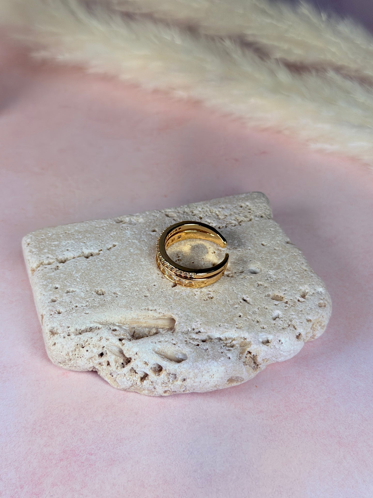 Anillo Golden Layer Shine
