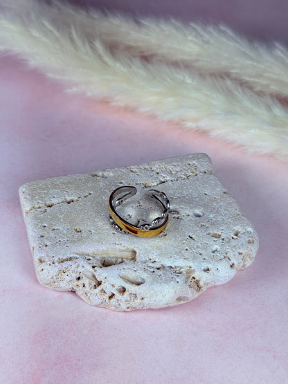 Anillo Golden Chain Balance